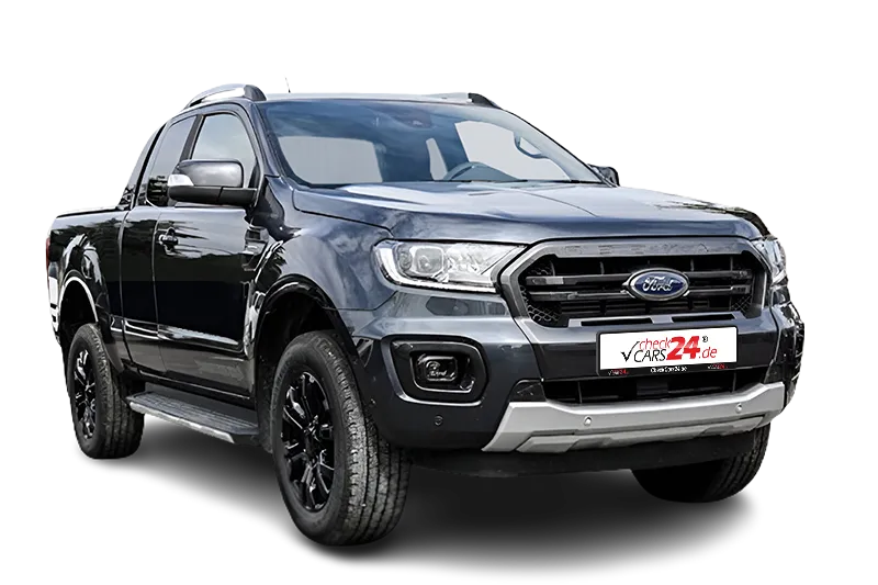 Ford Ranger Wildtrak 4x4 Extrakabine | Grau Metallic | Ford Navi, Kamera, PDC, Standheizung, ACC, Keyless-Go, LM 18 Zoll