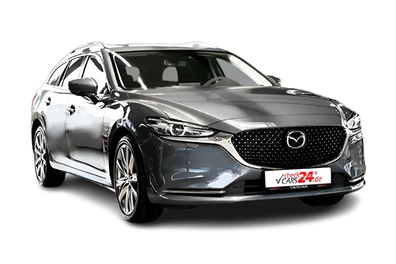 Mazda 6 Sport-Line | Grau Metallic | 360° Kamera, Kurvenlicht, ACC, Lenkradheizung, Head-Up Display