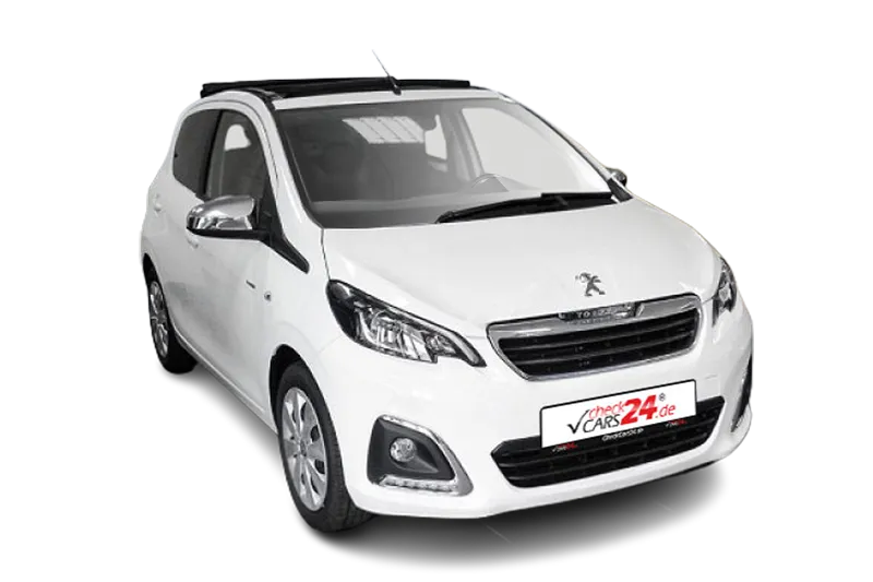 Peugeot 108 TOP Style, | Weiß|, Kamera, Klima, Speed Limiter, Front Assist, Start-Stop System, SHZ 