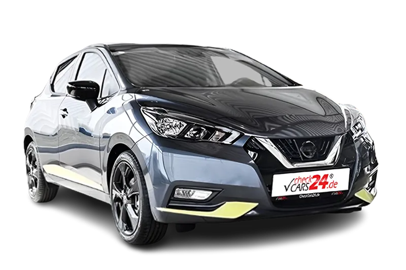 Nissan Micra Kiiro | Grau Metallic | Navi, Regensensor, Tempomat, Klima