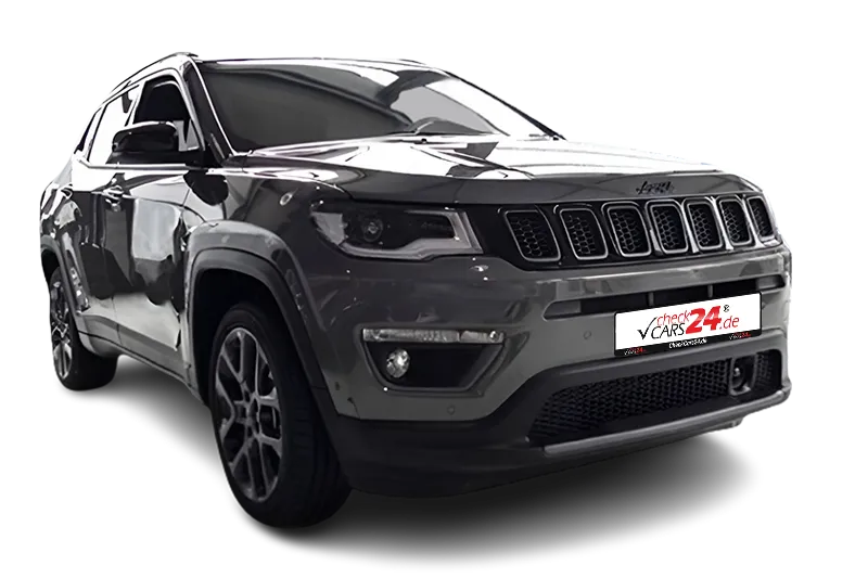 Jeep Compass 4XE Plug-In-Hybrid, | Grau |, Virtual Cockpit, Navi, PDC v+h, Kamera, App-Connect, Klima, SHZ