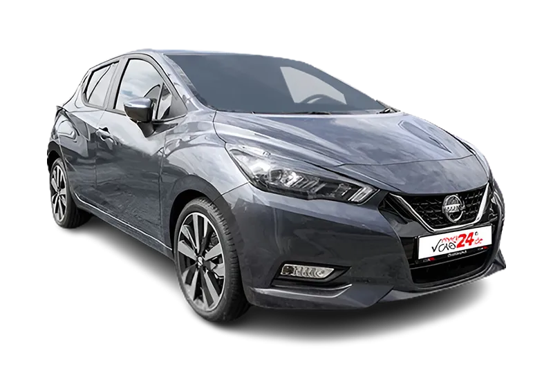 Nissan Micra Tekna | Grau Metallic | App-Connect, 360° Kamera, PDC, Bose Sound, Keyless-Go, Tempomat