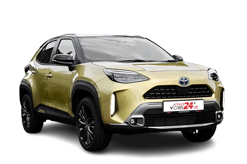 Toyota Yaris Cross Adventure 4x4 Mild-Hybrid | Gelb Metallic | Panoramadach, 360° Kamera, PDC v+h, Lenkradheizung, Keyless Entry & Go