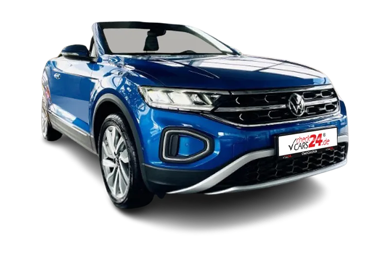 VW T-Roc Cabrio Style, Navi, ACC, Kamera, LM 18 Zoll, App-Connect, Kurvenlicht, LED, SHZ