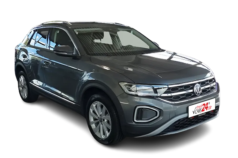 VW T-Roc Style, |Grau Metallic |, Virtual Cockpit, Start-Stopp System, Kamera, PDC v+h, ACC, SHZ