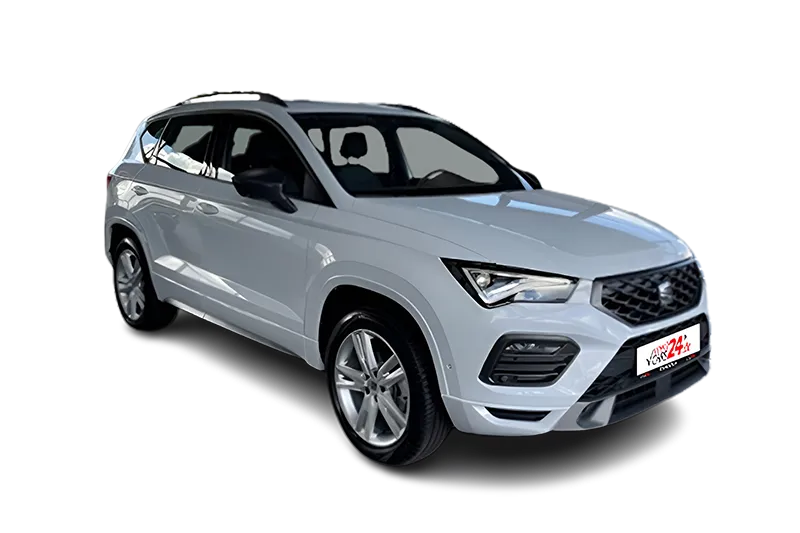 Seat Ateca FR 4Drive, |Weiß Metallic |, Schaltwippen, El. Heckklappe, PDC v+h, Kamera, LED, ACC, Navi