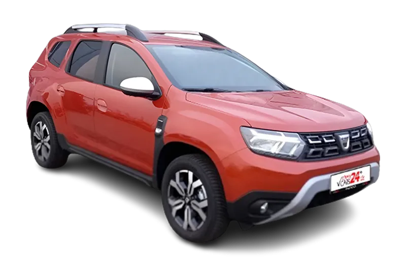 Dacia Duster Prestige 4x4 | Orange Metallic | LM 17 Zoll, Kamera, PDC, App-Connect, Navi, Keyless-Entry, SHZ, Tempomat