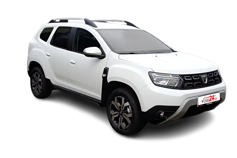 Dacia Duster Prestige 4x4 | Weiss Metallic | Dacia Radio, PDC v+h, Kamera, App-Connect, Navi, Keyless-Go, SHZ