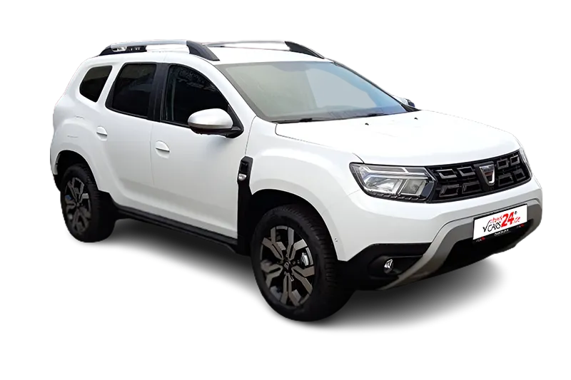  Dacia Duster Prestige 4x4 | Weiß Metallic | Keyless-Go, PDC v+h, Kamera, App-Connect, Navi, SHZ, Tempomat