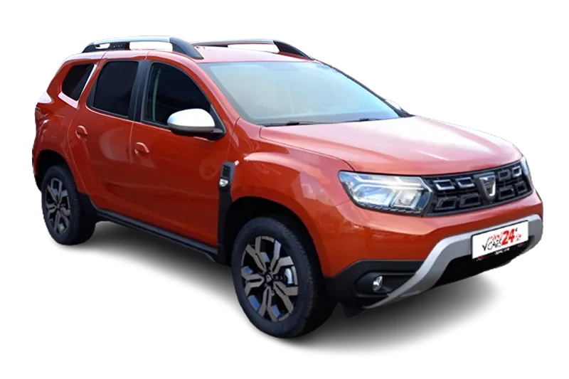 Dacia Duster Prestige 4x4 | Orange Metallic | LM 17 Zoll, PDC, Kamera, App-Connect, Navi, Keyless-Entry