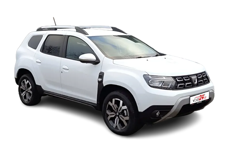 Dacia Duster Prestige 4x4 | Weiß | LM 17 Zoll, Kamera, PDC, App-Connect, Navi, Keyless-Entry, SHZ, Tempomat