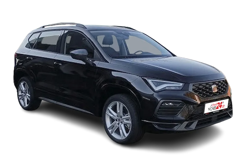 Seat Ateca FR, |Schwarz Metallic |, Virtual Cockpit, Voll-LED, MirrorLink, Keyless-Go, LM 18 Zoll