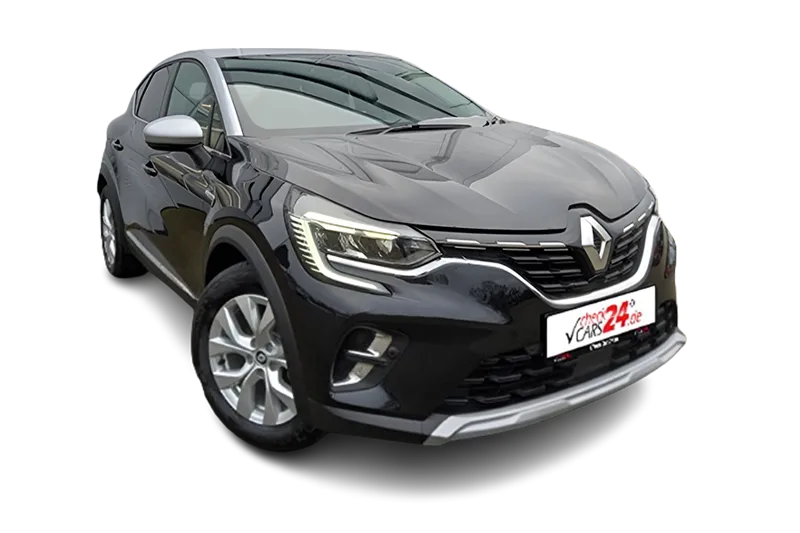 Renault Captur Intens | Schwarz Metallic | PDC, Kamera, App-Connect, Navi, Lenkradheizung, Keyless-Entry, LM 17 Zoll