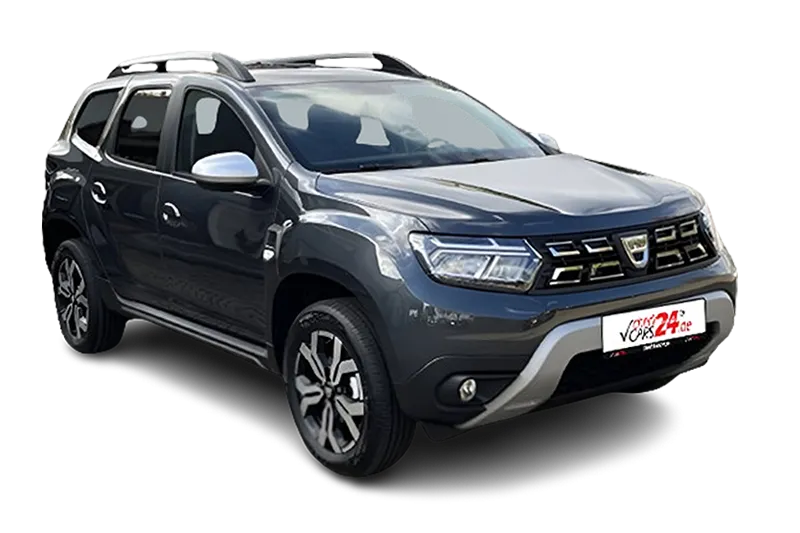 Dacia Duster Prestige | Grau Metallic | Keyless-Go, Kamera, PDC, App-Connect, Navi, Start-Stopp System