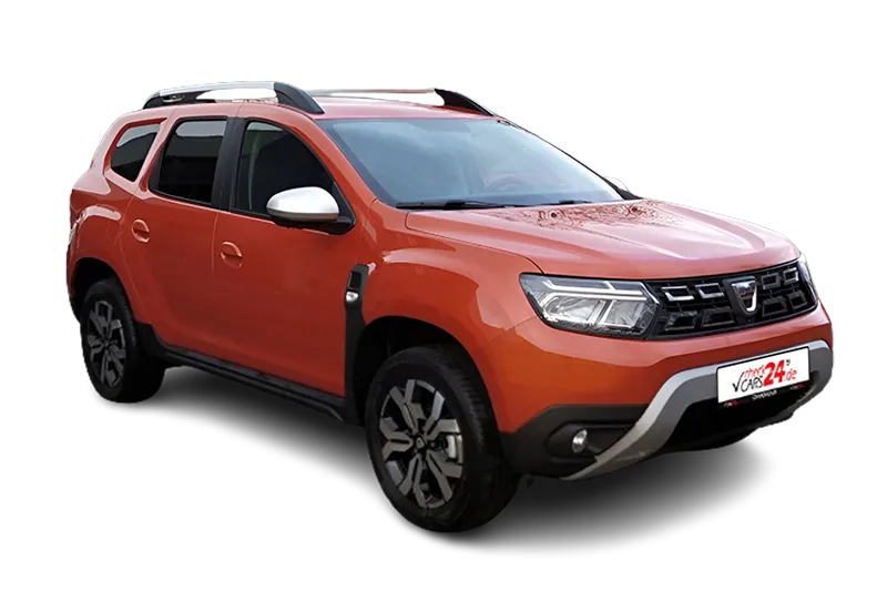 Dacia Duster Prestige 4x4 | Orange Metallic | PDC, Kamera, App-Connect, Navi, Keyless-Entry, SHZ, Tempomat, LM 17 Zoll