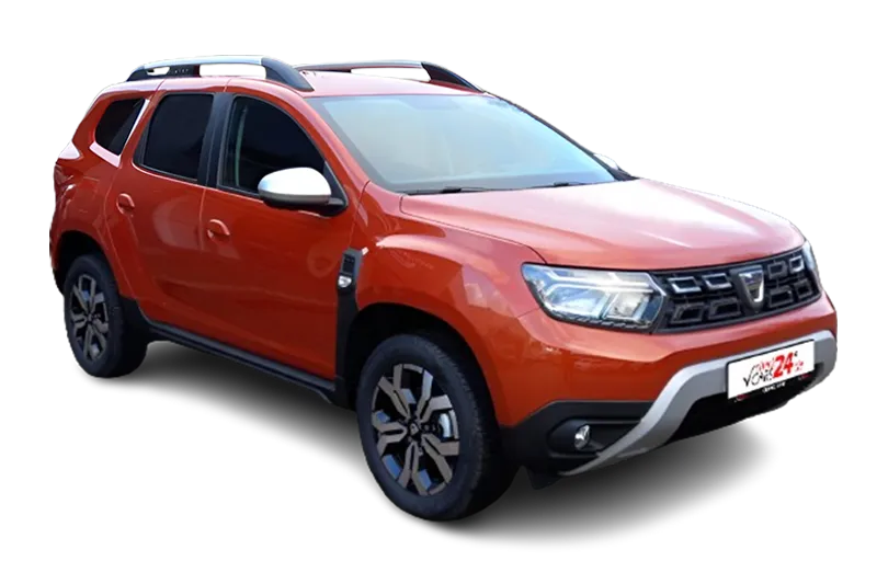 Dacia Duster Prestige 4x4 | Orange Metallic | PDC, Kamera, App-Connect, Navi, Klima, Keyless-Entry, SHZ, LM 17 Zoll