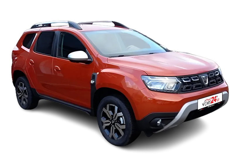 Dacia Duster Prestige 4x4 | Orange Metallic | Keyless-Go, PDC v+h, Kamera, App-Connect, Navi, SHZ, Tempomat