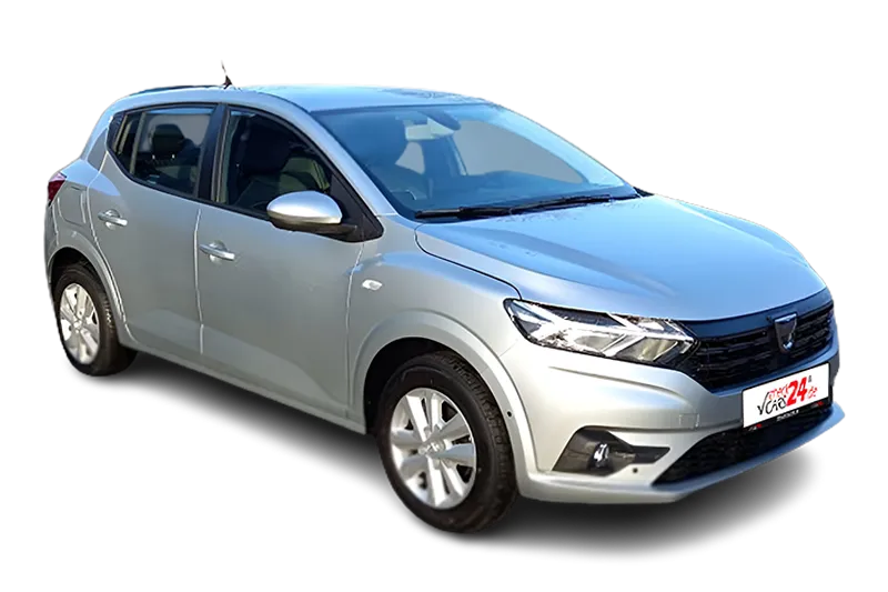 Dacia Sandero Comfort | Grau Metallic | Navi, PDC v+h, Kamera, App-Connect, Klima, SHZ, Tempomat