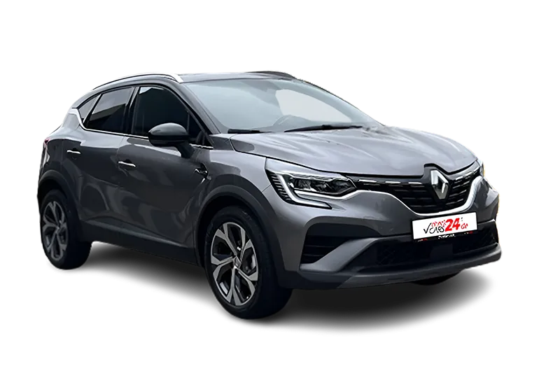 Renault Captur R.S. Line | Grau Metallic | Virtual Cockpit, PDC, Kamera, App-Connect, Navi, Schaltwippen, Tempomat