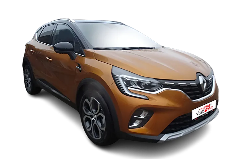 Renault Captur Intens, | Schwarz - Orange Metallic|, Kamera 360°, PDC v+h, Tempomat, Keyless-Go, SHZ, LED, Lichtsensor