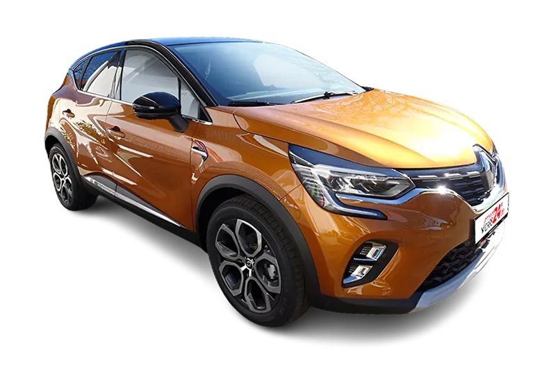 Renault Captur Intens | Orange Metallic | Keyless-Go, 360° Kamera, PDC v+h, App-Connect, Schaltwippen, SHZ