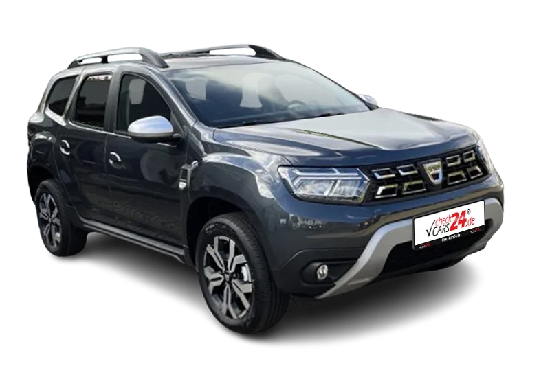 Dacia Duster Prestige | Grau Metallic | Keyless-Go, Kamera, PDC, App-Connect, Lichtsensor, SHZ, Tempomat