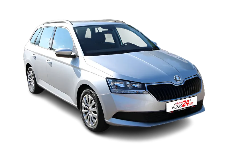 Škoda Fabia Combi Ambition | Silber Metallic | SmartLink, Kamera, PDC, App-Connect, SHZ, MirrorLink, Tempomat