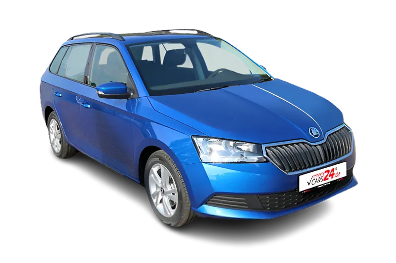 Škoda Fabia Combi Ambition | Blau Metallic | Kamera, PDC, App-Connect, SHZ, MirrorLink, Tempomat