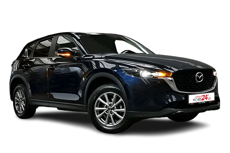 Mazda CX-5 | Blau Metallic | Tempomat, PDC v+h, Kamera, App-Connect, Lenkradheizung, Keyless-Go