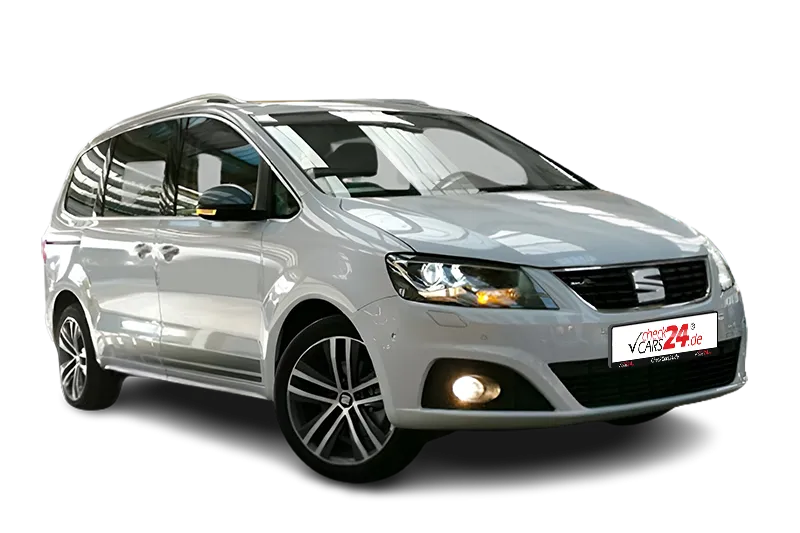 Seat Alhambra FR | Weiß Metallic | 7 Sitzer, Kamera, PDC v+h, Seat Navi, Kurvenlicht, Panoramadach