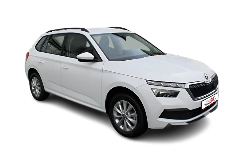 Škoda Kamiq | Weiß Metallic | ACC, App-Connect, PDC, SHZ