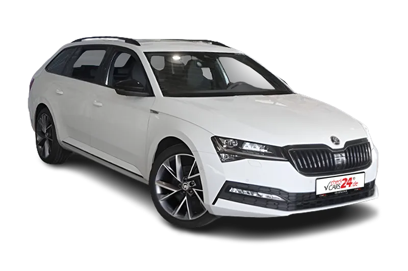 Škoda Superb Combi Sportline TDI, 360° Kamera, Virtual Cockpit, ACC, Matrix-LED, Heckklappe el., LM 19 Zoll 