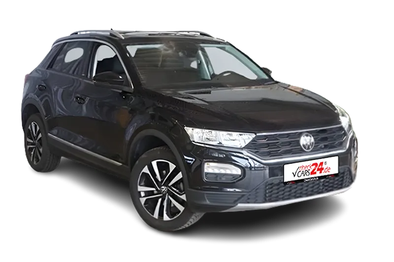 VW T-Roc United 1.5TSI, Panorama Glasdach, PDC v+h, Klima, LED, LM 17 Zoll