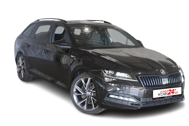 Škoda Superb Combi Sportline TSI 4x4, Panoramadach, 360° Kamera, Virtual Cockpit, Matrix-LED, Heckklappe el.