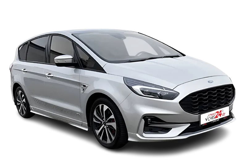 Ford S-Max ST-Line, |Silber Metallic |, Sportsitze, SHZ, PDC v+h, Kamera, Klima, Navi, Tempomat, Kamera