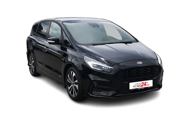 Ford S-Max ST-Line Allrad, | Schwarz Metallic Metallic |, Sportsitze, SHZ, PDC v+h, Kamera, Klima, Navi, Tempomat, Kamera