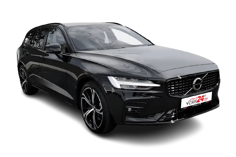 Volvo V60 Plus Dark | Schwarz Metallic | Panoramadach El., Harman/Kardon Sound, PDC v+h, Kamera, Klima