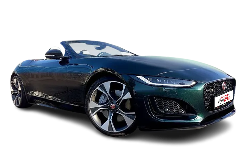 Jaguar F-Type Cabrio R-Dynamic, Virtual Cockpit, Meridian Sound, Kamera, Navi, Tempomat, LM 20 Zoll 