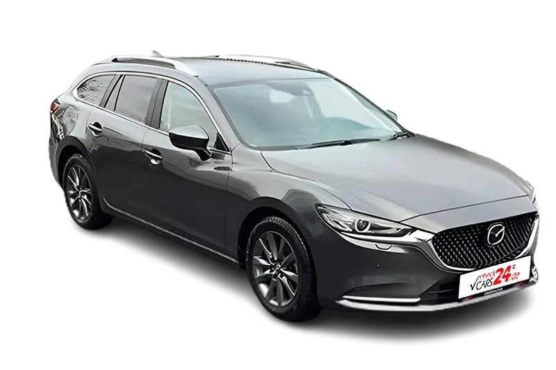 Mazda 6 Exclusive-Line | Grau Metallic | Head-Up Display, PDC v+h, Kamera, Mazda Navi, Kurvenlicht, SHZ, Tempomat