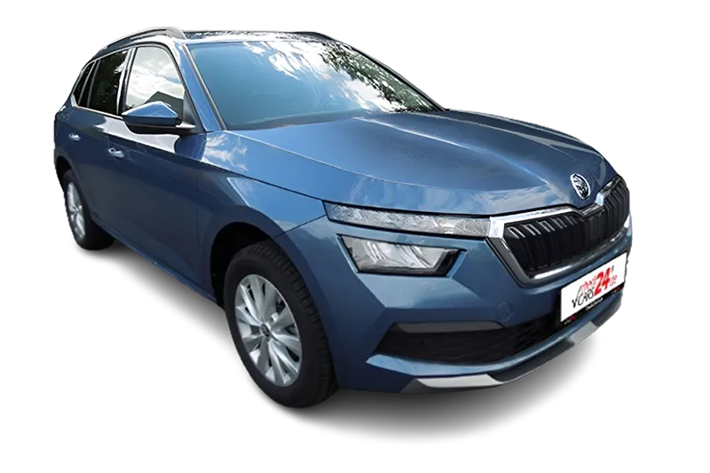 Škoda Kamiq Ambition | Blau Metallic | ACC, PDC v+h, Kamera, Klima, Start-Stopp System, SHZ, SmartLink