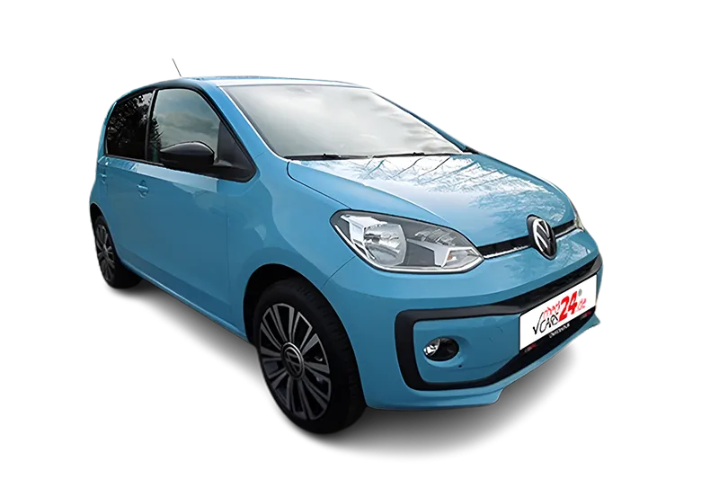 VW up! Black Style | Blau Metallic | Kamera, PDC, Klima, Regensensor