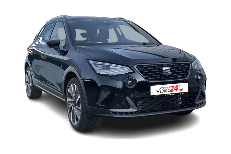 Seat Arona FR | Schwarz Metallic | ACC, Kamera, PDC v+h, App-Connect, Navi, Keyless-Go, LM 18 Zoll