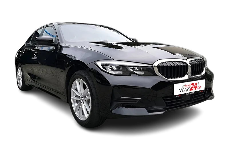 BMW 330e xDrive Plug-In-Hybrid / Saphirschwarz / SHZ / PDC / Navi / Lane-Assist / Tempomat / 