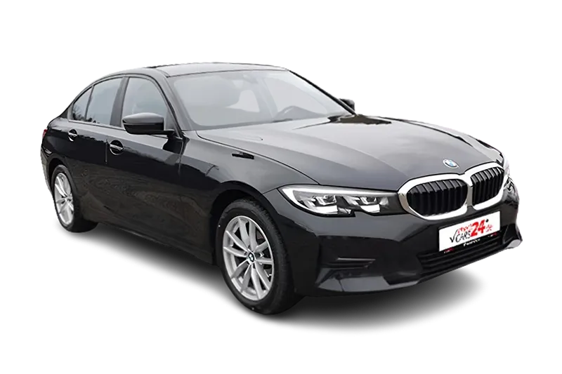 BMW 320i Advantage | Schwarz Metallic | PDC v+h, Klima, Navi, SHZ, Tempomat, LM 17 Zoll