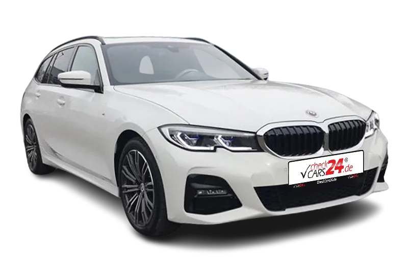 BMW 330d Touring M Sport XDrive | Weiß | Laserlicht, Navi Pro, PDC v+h, Klima, Panoramadach, Live Cockpit