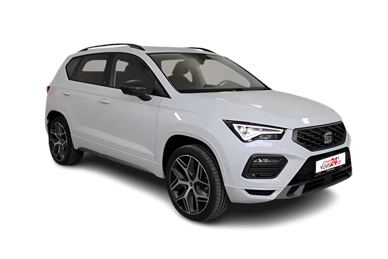 Seat Ateca FR 4x4, |Weiß Metallic |, Kamera 360°, Schaltwippen, PDC v+h, ACC, SHZ, Sportsitze, Navi