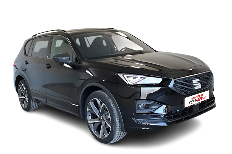 Seat Tarraco FR | Schwarz Metallic | Navi, 360° Kamera, PDC v+h, Klima, LM 20 Zoll