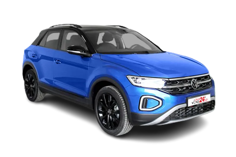 VW T-Roc Style | Blau Metallic | Virtual Cockpit, Kamera, PDC, ACC, Lane Assist, Schaltwippen, LM 18 Zoll