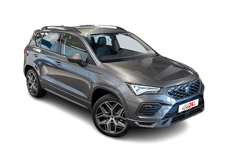 Seat Ateca FR 4Drive | Grau Metallic | 360° Kamera, PDC v+h, Klima, Navi, Virtual Cockpit, Kurvenlicht