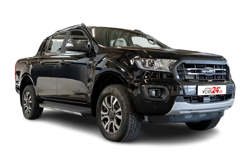 Ford Ranger Doppelkabine Wildtrak 4x4 | Schwarz Metallic | ACC, Kamera, PDC, Klima, El. Rollo, Navi, SHZ, Ford SYNC 3